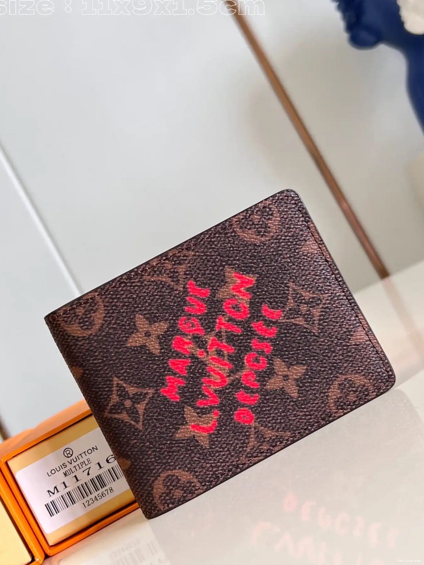 Repzbay MULTIPLE LOUIS VUITTON WALLET-11.5*9*1.5cm 0706
